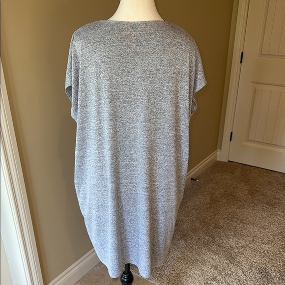 Aritzia Dress Wilfred Free Gray Lorelei with Pockets Oversized Fit Women's Sz S - Picture 6 of 13